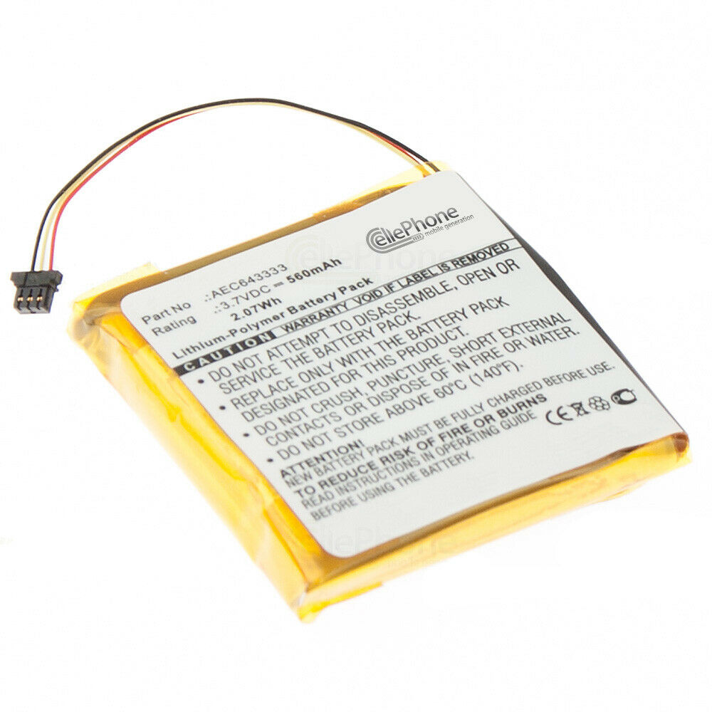 3,7V Li-Poly Beats Studio 2.0 - 3.0 AEC64333 PA-BT05 560mAh batteria compatibile