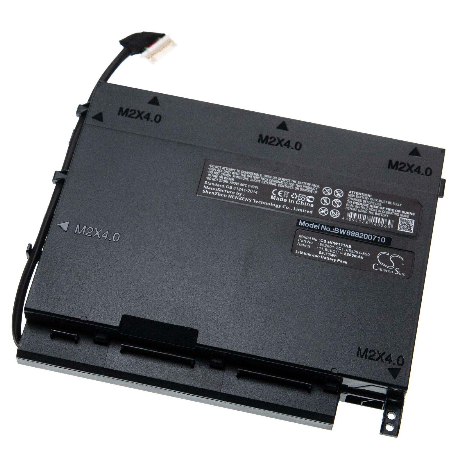 853294-850 PF06XL HSTNN-DB7M HP Omen 17-W205UR 17-w100 batteria compatibile