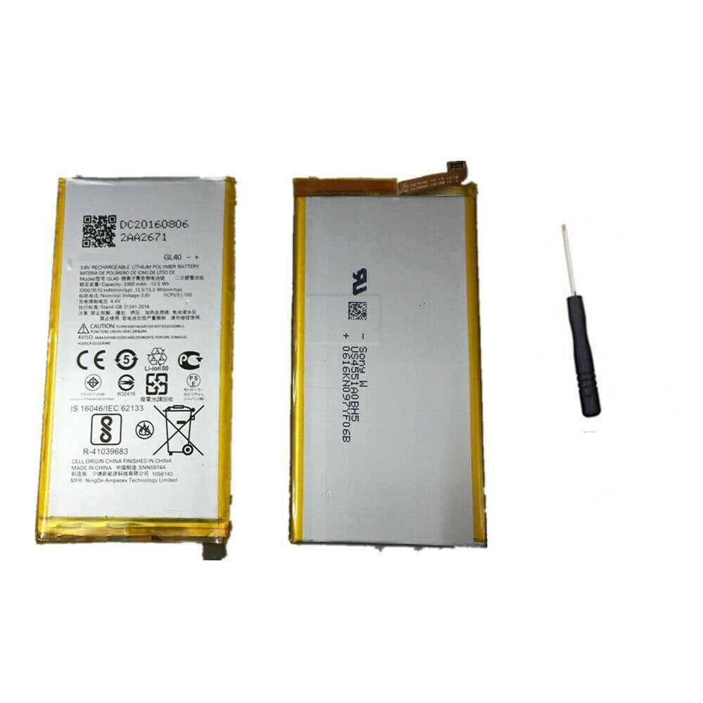 GA40 Motorola Moto G4 XT1621 XT1622 XT1625 SNN5970A 1ICP4/46/104 batteria compatibile