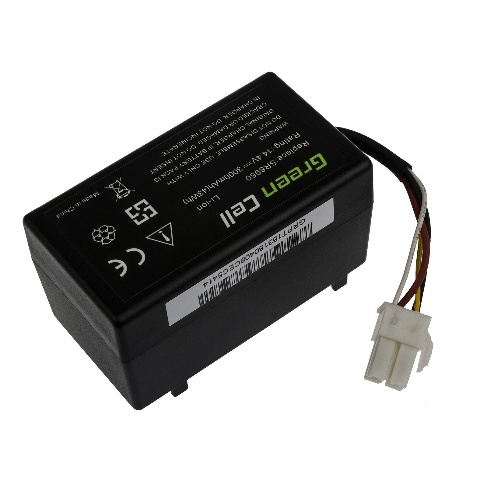 Samsung NaviBot SR8930 SR8940 SR8980 SR8981 SR8988 14.4V 3Ah batteria compatibile - Clicca l'immagine per chiudere