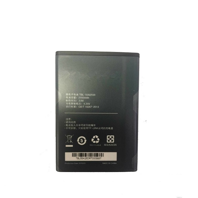 TBL-55A2550 TP-Link M7350 Ver 1.0-4.0,TL-TR961,M7350 3.8V 2550mah batteria compatibile [TBL-55A2550-1]