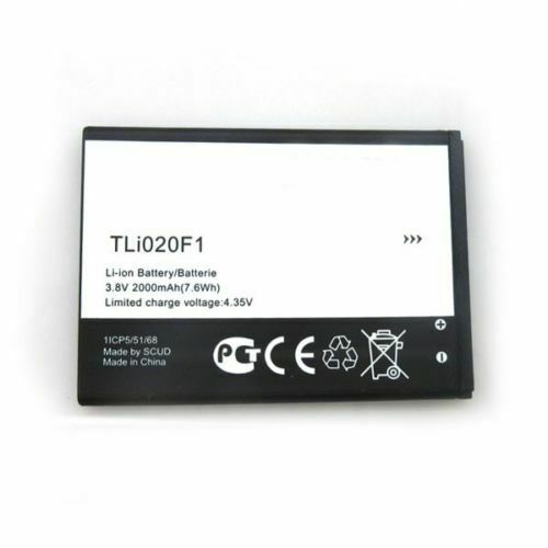 ALCATEL TLi020F1 ONE TOUCH OT-7040 OT- 7041 2000mAh batteria compatibile - Clicca l'immagine per chiudere