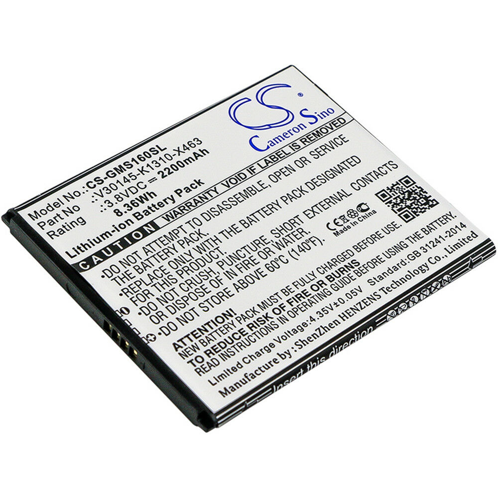 3,8V Li-Ion Gigaset GS160 GS170 -V30145-K1310-X463-2200mAh batteria compatibile