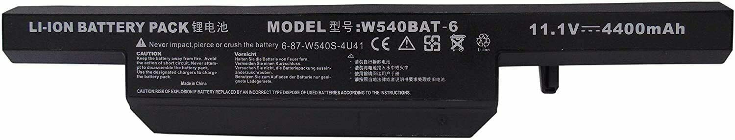 W540BAT-6 Clevo W540EU W54EU W550 W550EU W55EU W540 batteria compatibile