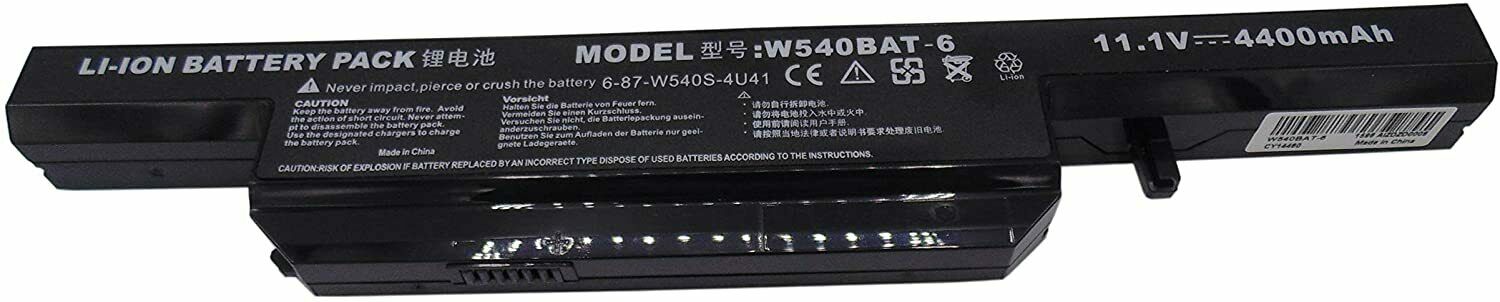 W540BAT-6 6-87-W540S-427 CLEVO W550SU W550EU W550TU batteria compatibile