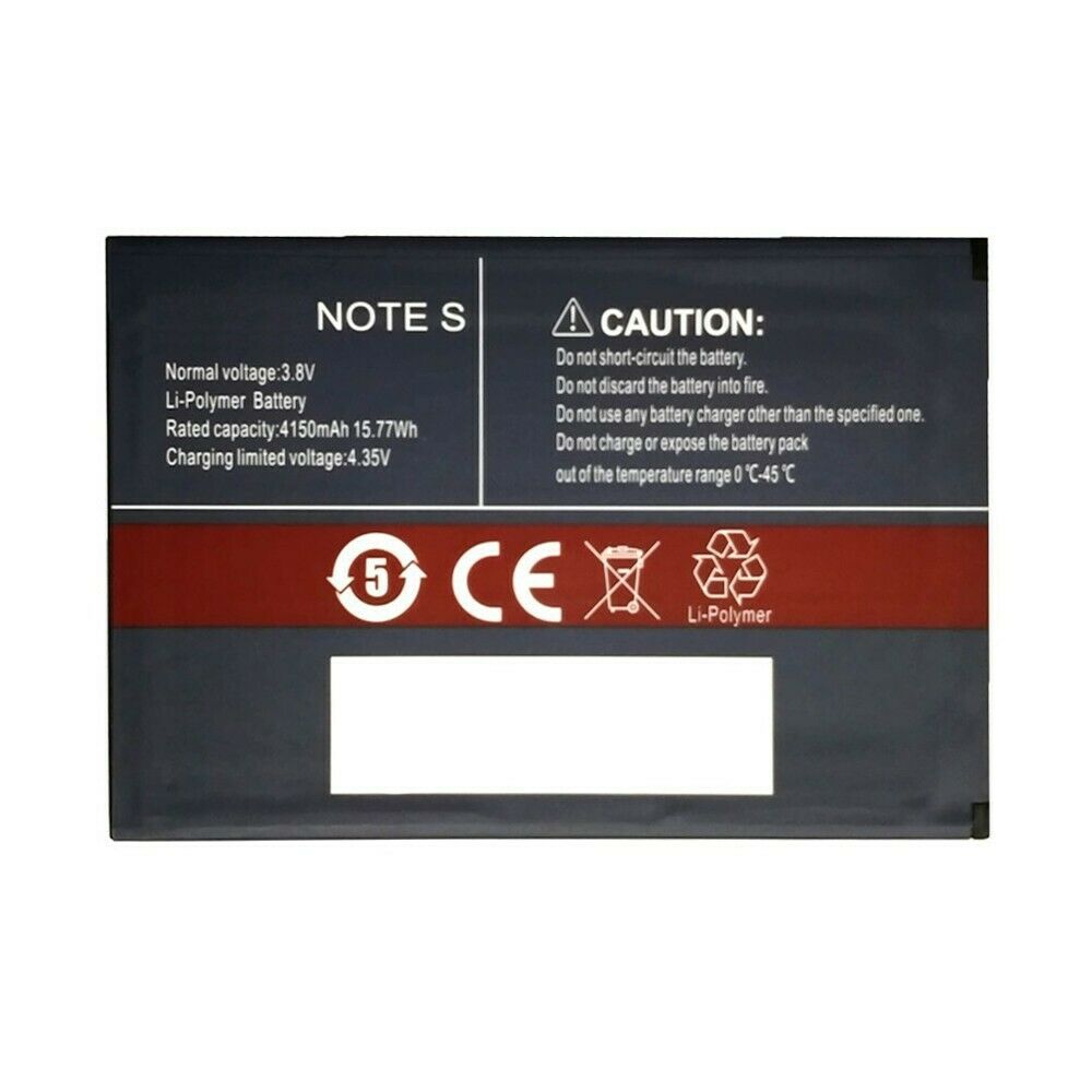 CUBOT note S Smartphone Mobile Cell phone 3.8V 4150mAh/15.77Wh batteria compatibile - Clicca l'immagine per chiudere